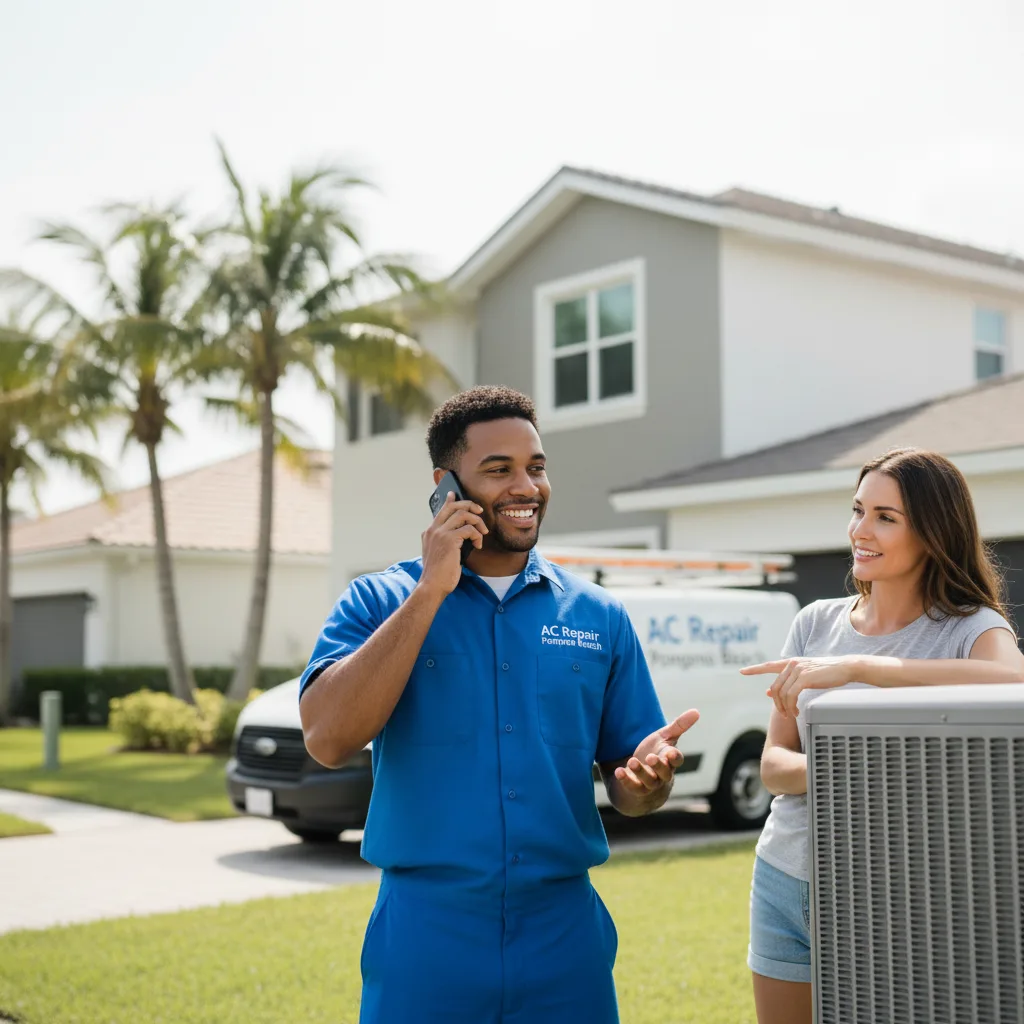 AC Repair Pompano Beach customer support in Hugo
